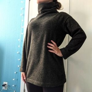 UNIQLO Turtleneck Olive Green Sweater